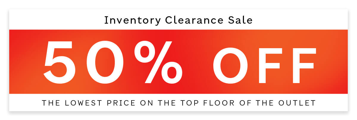 Outlet Inventory Clearance Sale
